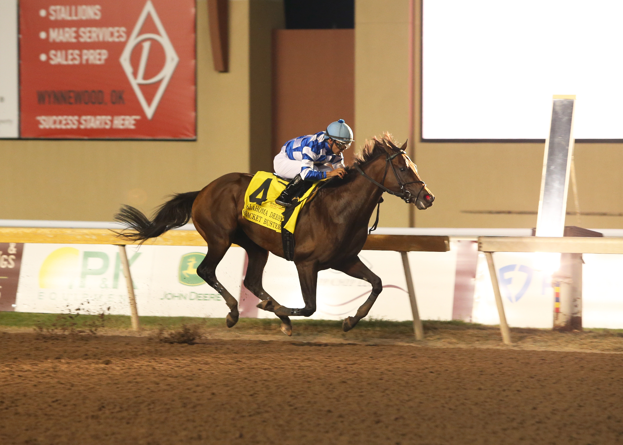 Bracket Buster has easy time with Oklahoma Derby
